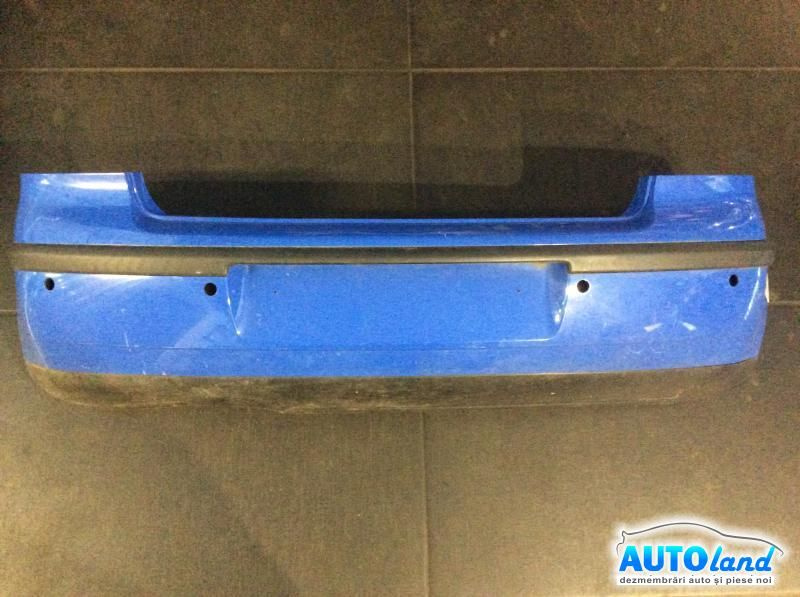 Bara Spate 6q6807521 Albastra cu Spoiler si Loc Senzori Volkswagen POLO 9N 2001