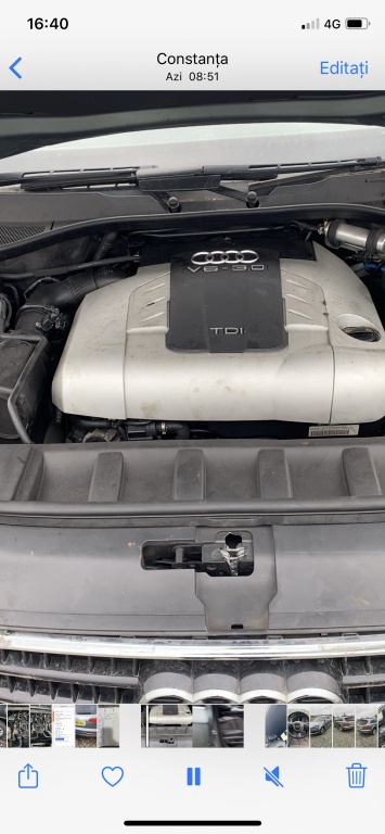 Bara spate Audi Q7 2009 berlina 3.0