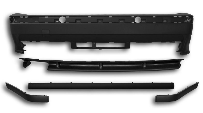 Bara spate BMW E36 model M3 Negru plastic
