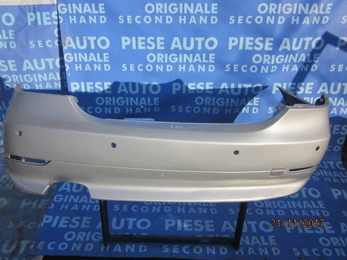 Bara spate BMW E60; modelul cu senzori (crapata jos)