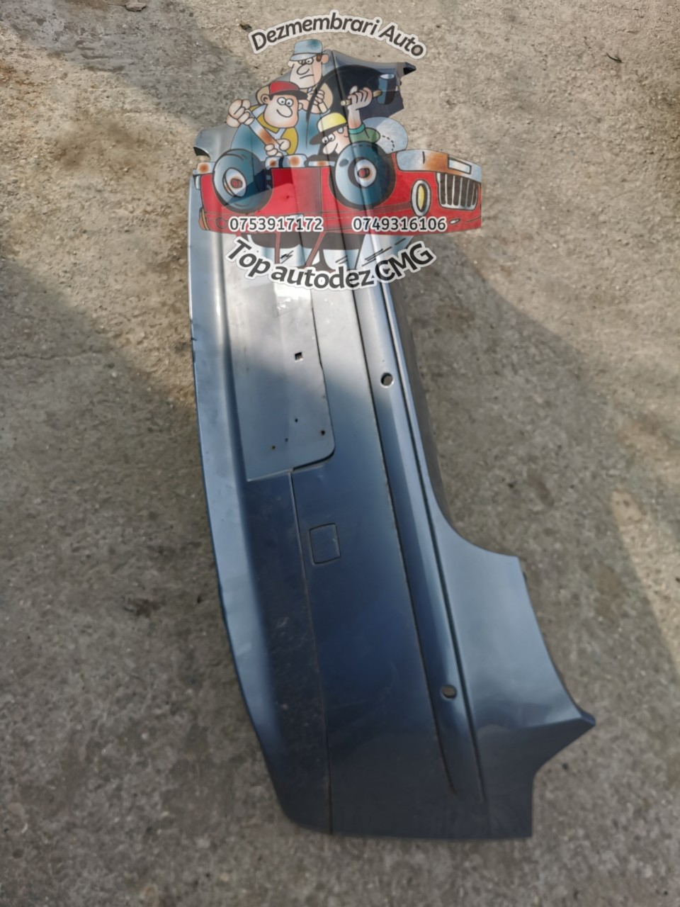 Bara spate Bmw seria 1 E87 spoiler spate albastru Quarzblau Metalic