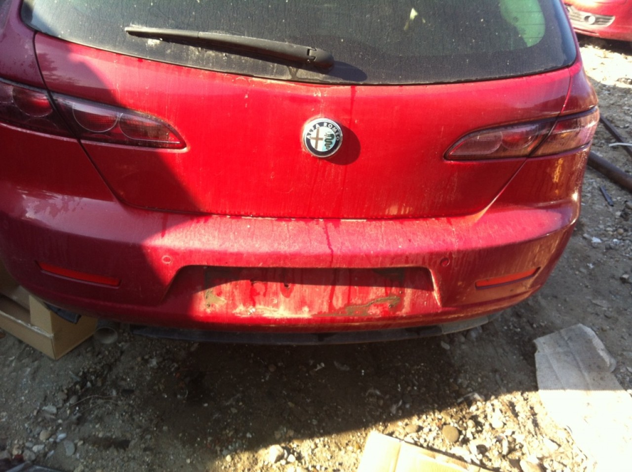 Bara Spate Completa Cu Senzori Parcare Alfa Romeo 159 Sportwagon