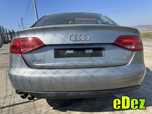 Bara spate completa cu senzori parcare culoare gri - ly7g Audi A4 (2007-2011) [8K2, B8]