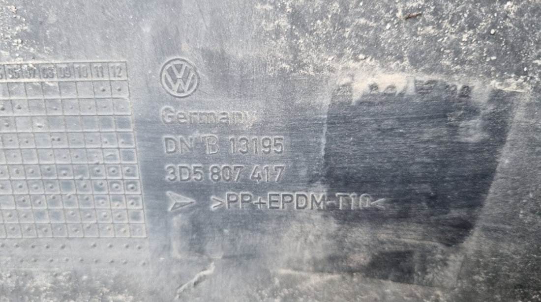 Bara spate completa cu senzori parcare originala VW Phaeton Facelift cod piesa : 3d5807417
