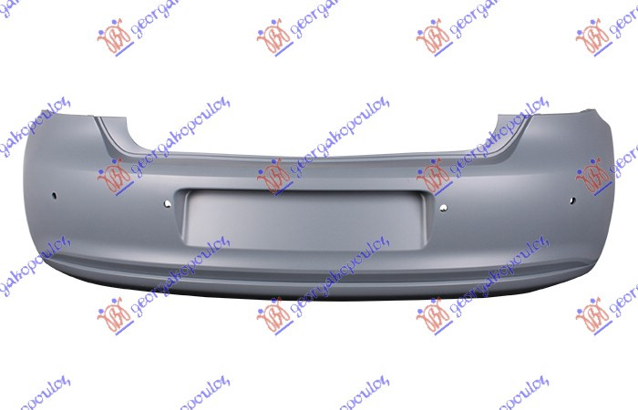 Bara Spate Cu Gauri Pentru Senzori de Parcare VW Polo 2009 2010 2011 2012 2013 2014