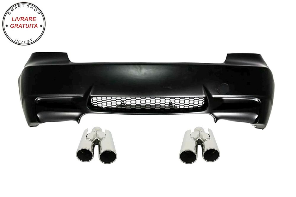Bara Spate cu Ornamente Evacuare BMW Seria 3 E92 E93 (2006-2010) M3 Design fara PD- livrare gratuita