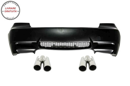 Bara Spate cu Ornamente Evacuare BMW Seria 3 E92 E93 (2006-2010) M3 Design fara PD- livrare gratuita