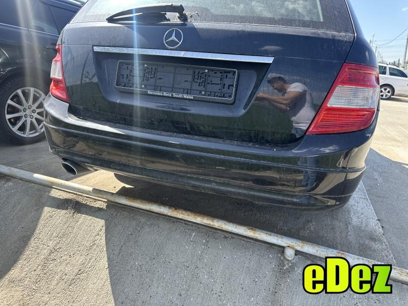 Bara spate cu senzori culoare negru obsidian - 197 Mercedes C-Class (2007-2010) [W204]