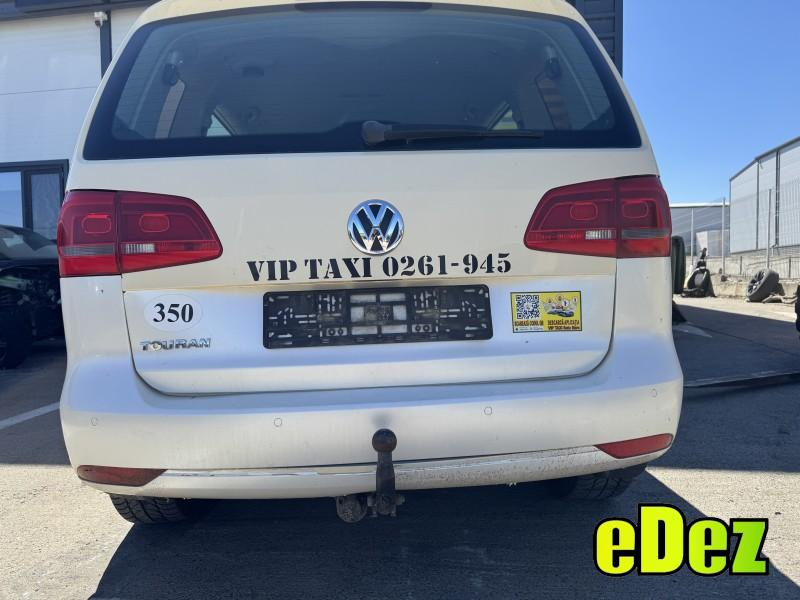 Bara spate cu senzori de parcare culoare crem Volkswagen Touran facelift (2010-2015) [1t3]