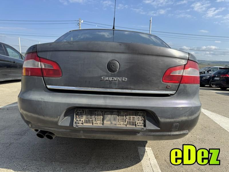 Bara spate cu senzori de parcare culoare mokka brown - lf8m Skoda Superb 2 (2008-2013)