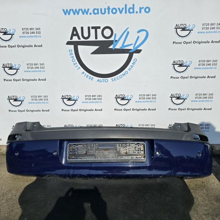 Bara spate cu senzori de parcare Opel Corsa C facelift 2003-2006