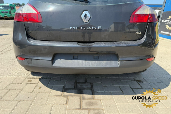 Bara spate culoare NV676 PEARLESCENT BLACK BC Renault Megane 3 [2008 - 2014]