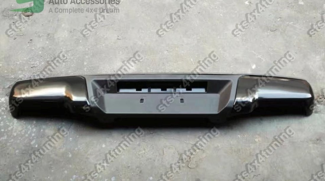 BARA SPATE DIN INOX ISUZU D-MAX 2013-2017 NEGRE [OEM DESIGN]