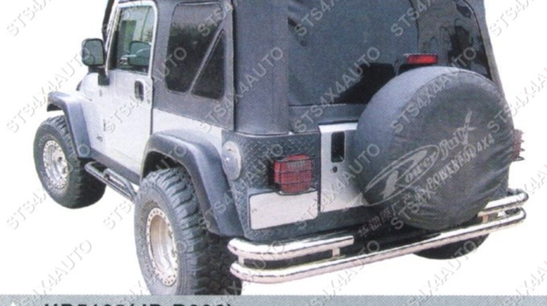 BARA SPATE DIN INOX JEEP WRANGLER 87-06