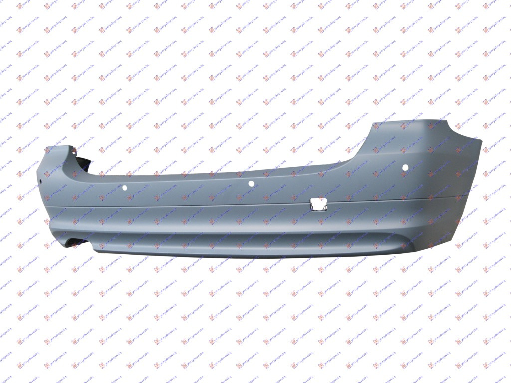 Bara Spate Grunduita Cu Orificii Pentru Senzor de Parcare BMW Seria 3 E90/E91 SDN 2008 2009 2010 2011 2012