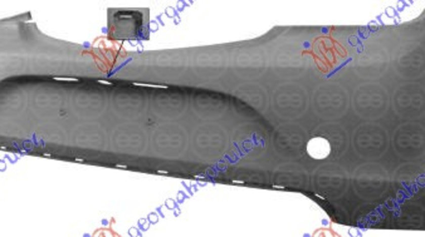 Bara Spate Grunduita Cu Orificiu Pentru Senzor de Parcare Opel Insignia B 2013 2014 2015 2016 2017