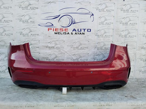 Bara spate Mercedes A-Class W177 AMG-Line an 2018-2019-2020-2021-2022-2023 Gauri pentru 6 senzori QF...
