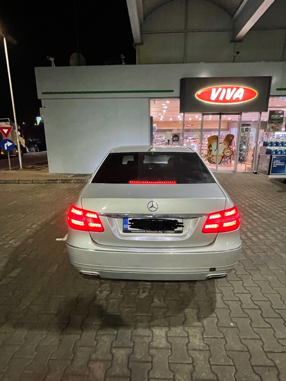 Bara spate Mercedes e class w212 cu 2 evacuare 3.0 d