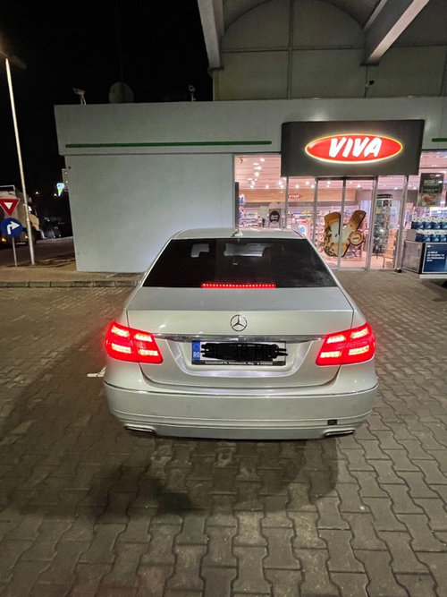 Bara spate Mercedes e class w212 cu 2 evacuare 3.0 d