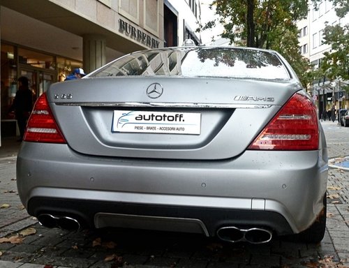 Bara spate Mercedes S-Class W221 (05-10) S65 Design