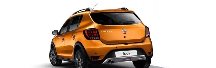 Bara spate noua Dacia Sandero 2 Stepway 2017