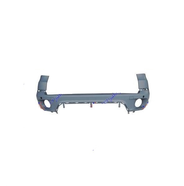 Bara spate primer cu gauri senzori parcare BMW X5 E70 LCI.