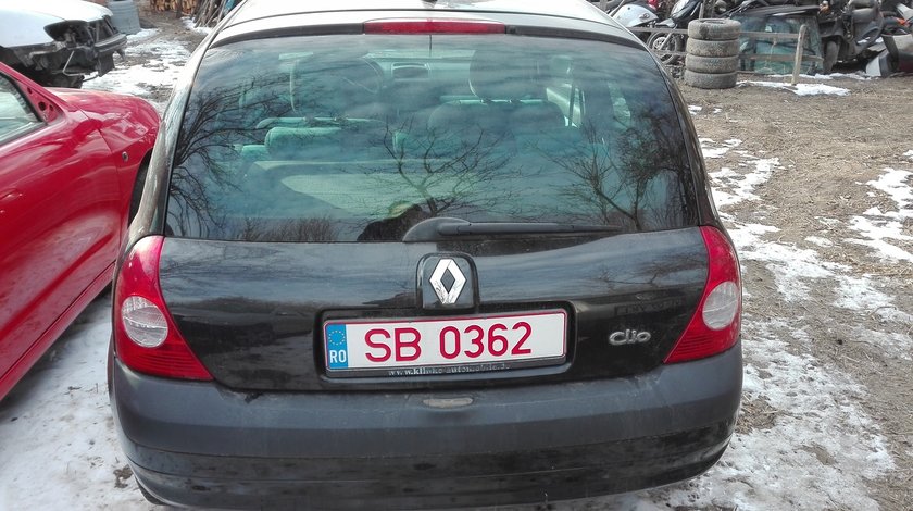 Bara Spate Renault Clio 2 2002 2008 hatchback Negru Metalizat