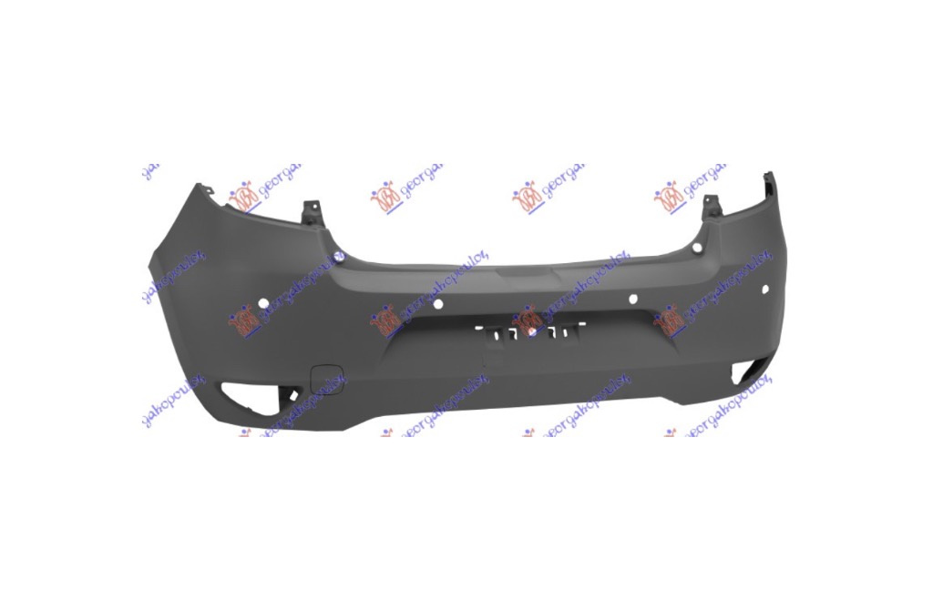 Bara spate Renault Clio 3 2009-2013 NOUA 7701479252 (PREVOPSITA) - CU ORIFICII SENZORI PARCARE
