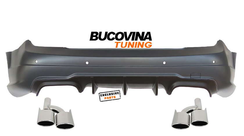 Bara spate si ornamente evacuare Mercedes Benz W204 Facelift (07-14)