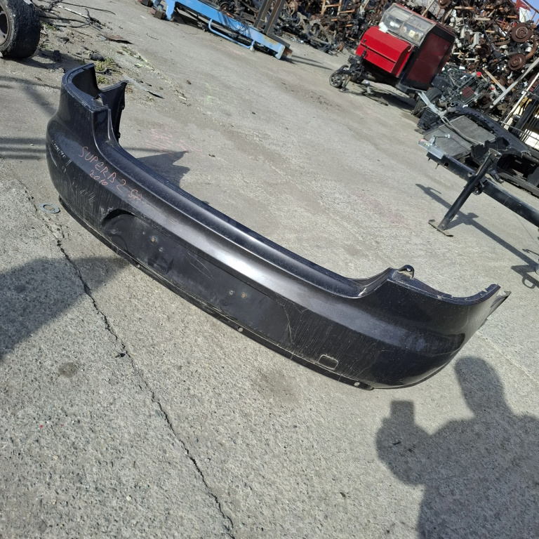 Bara Spate Skoda Superb 2 (3T) 2008-2015 Negru Sedan 3T5807421, 3T5 807 421