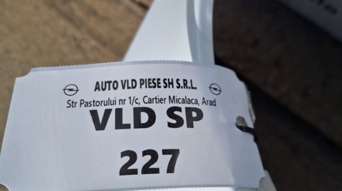 Bara spate spoiler Z40R alb Opel Meriva B 2010-2017 VLD SP 227