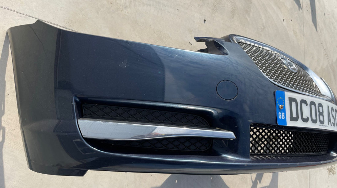 Bara Spoiler Fata Completa cu Grila Emblema Grile Jaguar XF 2008 - 2011 Cod 8X23-17C831 [Z0111]
