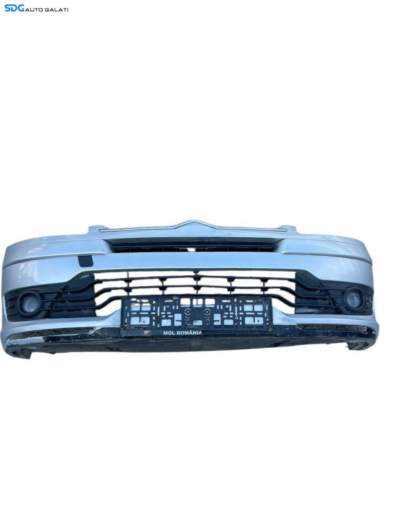 Bara Spoiler Fata Completa cu Grile si cu Proiectoare Ceata Culoare EZRC Citroen C4 2004 - 2008 Cod 9653902777 [B4181]