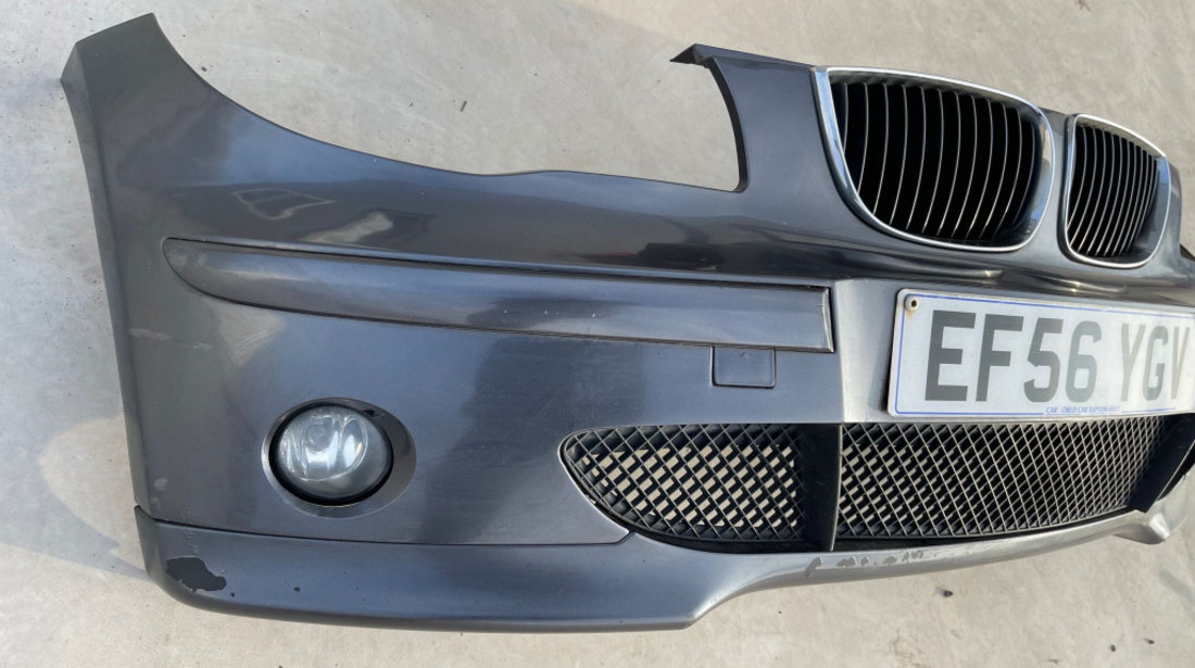 Bara Spoiler Fata Completa cu Grile si Proiectoare BMW Seria 1 E81 E87 2004 - 2008 Cod BM04025BAN [Z0072]