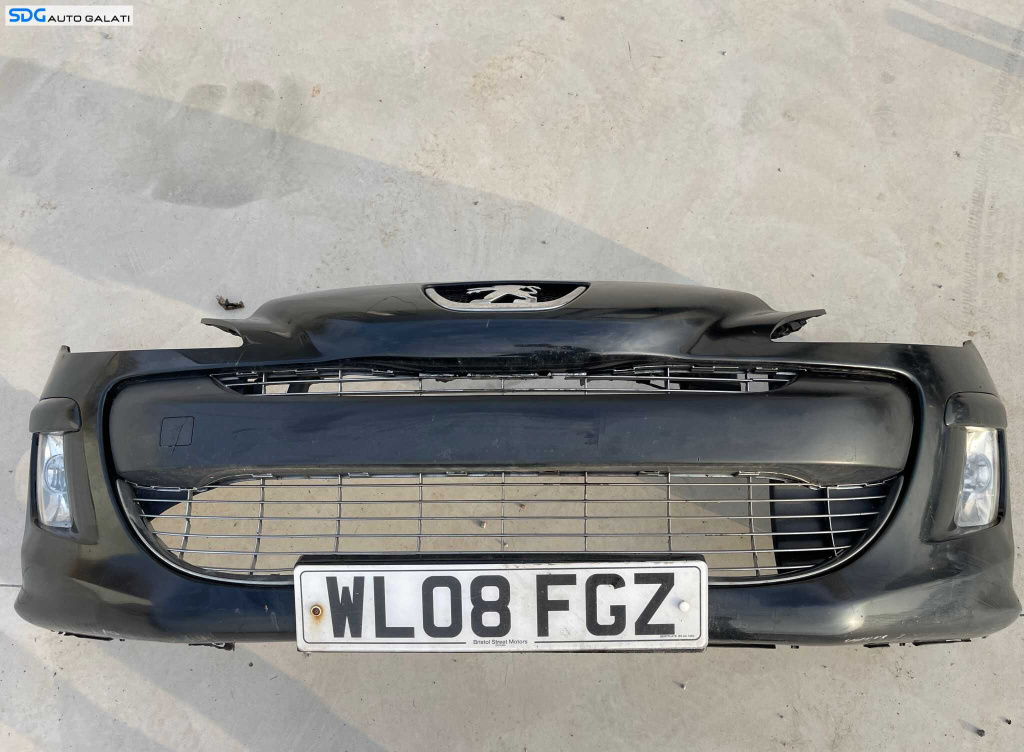 Bara Spoiler Fata Completa cu Grile si Proiectoare Peugeot 308 2007 - 2011 Cod 9680484677 [Z0078]