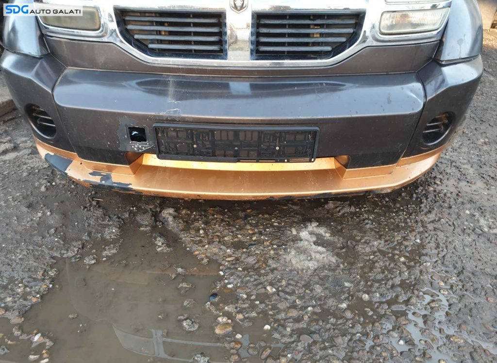 Bara Spoiler Fata cu Defect Dodge Nitro 2007 - 2012 [C8840] (Prezinta zgarieturi,lac sarit pe alocuri si bucati din fusta rupte,crapate)