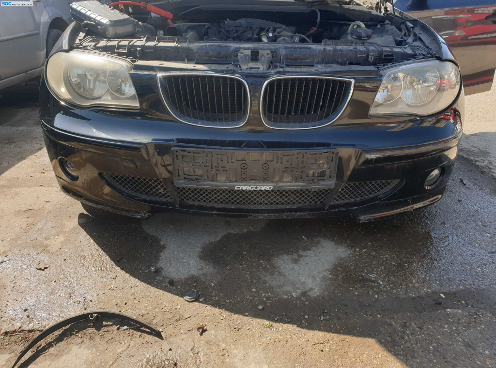 Bara Spoiler Fata cu Grila si Grile Proiectoare cu Impefectiuni BMW Seria 1 E87 NFL Non Facelift 2004 - 2008 [K4604]