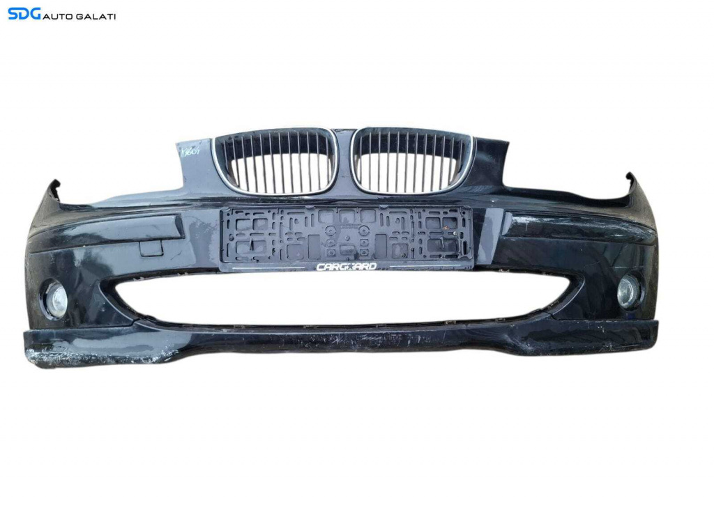 Bara Spoiler Fata cu Grila si Grile Proiectoare cu Impefectiuni BMW Seria 1 E87 NFL Non Facelift 2004 - 2008 [K4604]