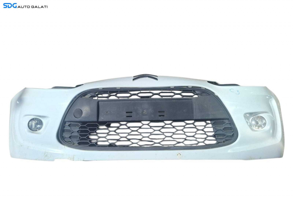 Bara Spoiler Fata cu Grile si Proiectoare Citroen C3 2009 - 2016 Culoare EWPA [LC0528]