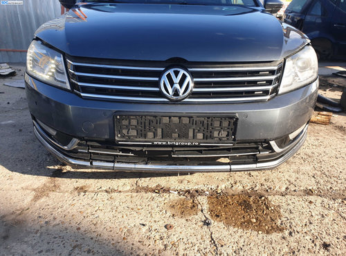 Bara Spoiler Fata cu Locas Senzori de Parcare cu Imperfectiuni Volkswagen Passat B7 2010 - 2015 Culo...