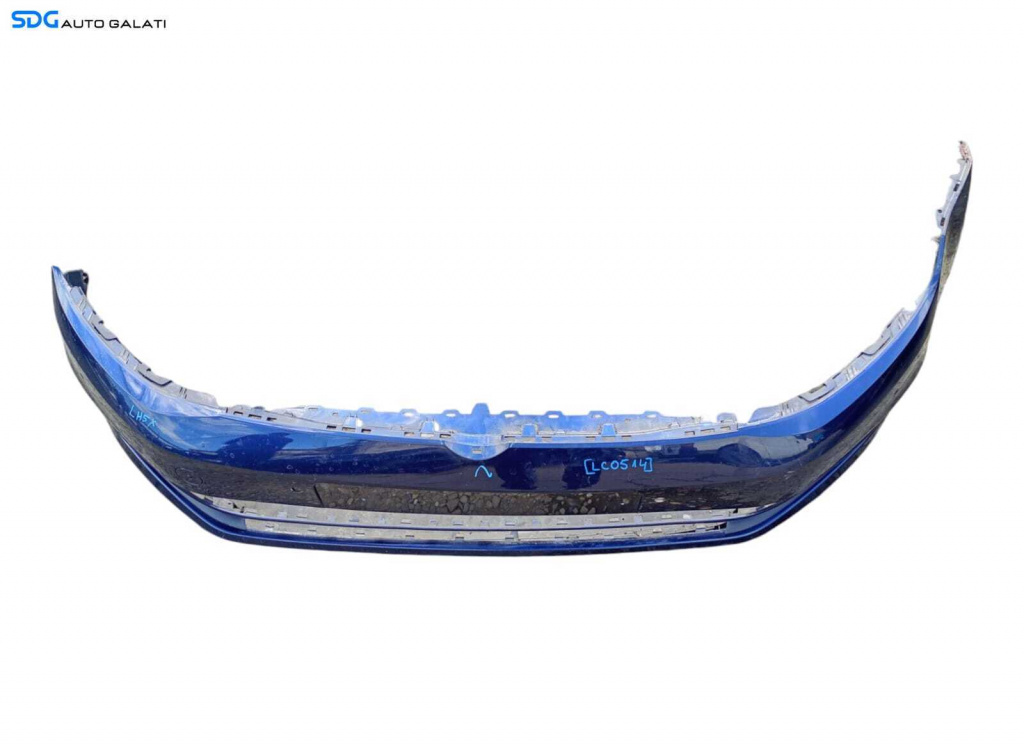 Bara Spoiler Fata cu Locas Senzori Parcare Culoare LH5X Volkswagen Golf 7 Break Combi 2013 - 2017 Cod 5G0807221 [LC0514]