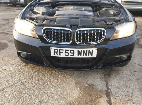 Bara Spoiler Fata Pachet M cu Imperfectiuni BMW Seria 3 E90 E91 LCI FL Facelift 2007 - 2011 Culoare ...