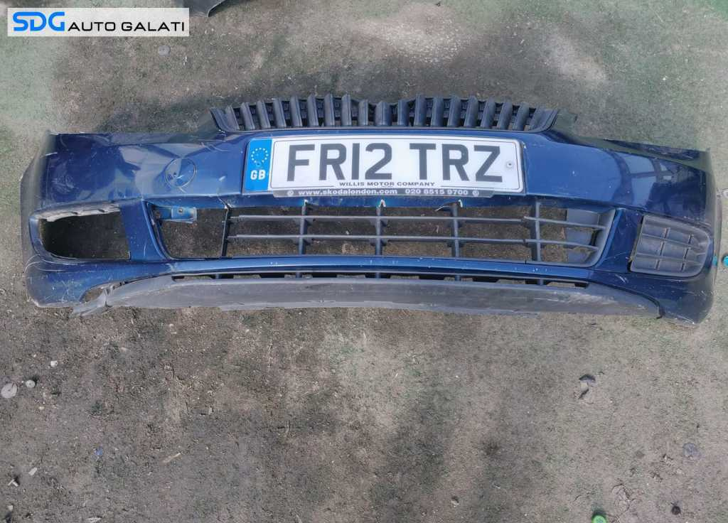Bara Spoiler Fata Skoda Fabia 2 2010 - 2014 FL Facelift