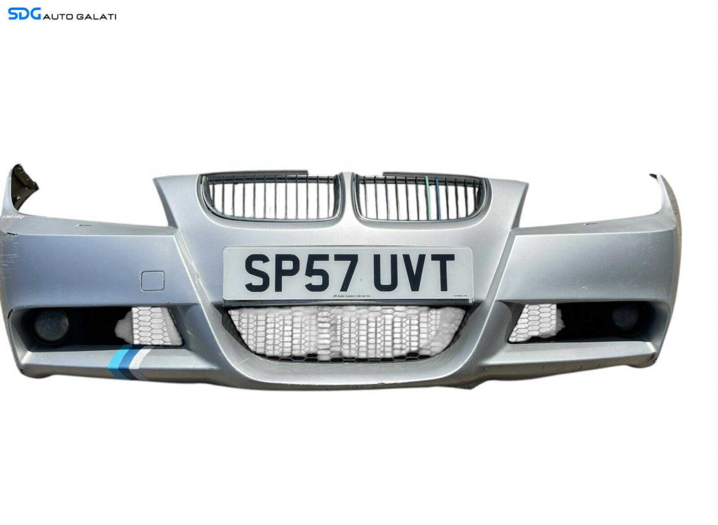 Bara Spoiler Fata Tip M Pachet BMW Seria 3 E90 E91 Culoare Titansilber 2004 - 2008 Cod 905325743 [B4072]
