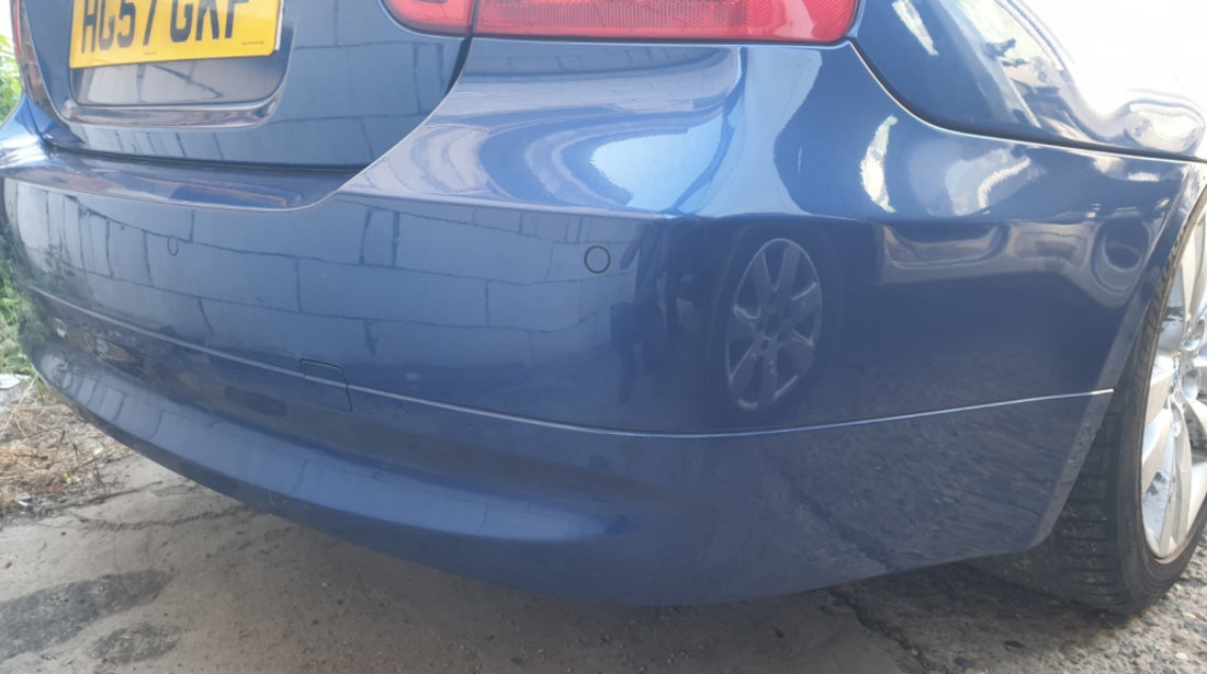 Bara Spoiler Spate cu Locas Senzori Parcare BMW Seria 3 E90 2004 - 2007 Culoare Montegoblau Metallic Toledoblau A51/5 [C0904]