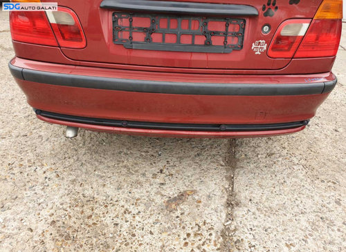 Bara Spoiler Spate cu Locas Senzori Parcare BMW Seria 3 E46 Non Facelift 1997 - 2006 Culoare 362/3 S...