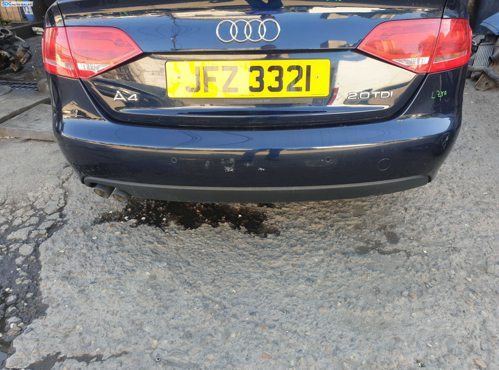 Bara Spoiler Spate cu Locas Senzori Parcare cu Imperfectiuni Audi A4 B8 Berlina Sedan NFL Non Facelift 2008 - 2012 Culoare LZ5A [K4639]