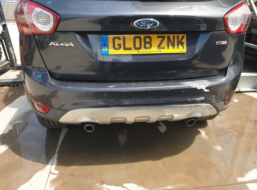 Bara Spoiler Spate cu Locas Senzori Parcare cu Imperfectiuni Ford Kuga 1 2008 - 2013 Culoare H8 [K6547]