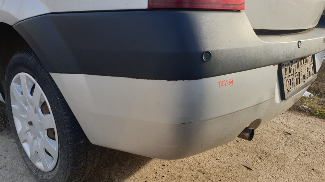 Bara Spoiler Spate cu Locas Senzori Parcare Dacia Logan 1 2004 - 2012 Culoare TED69