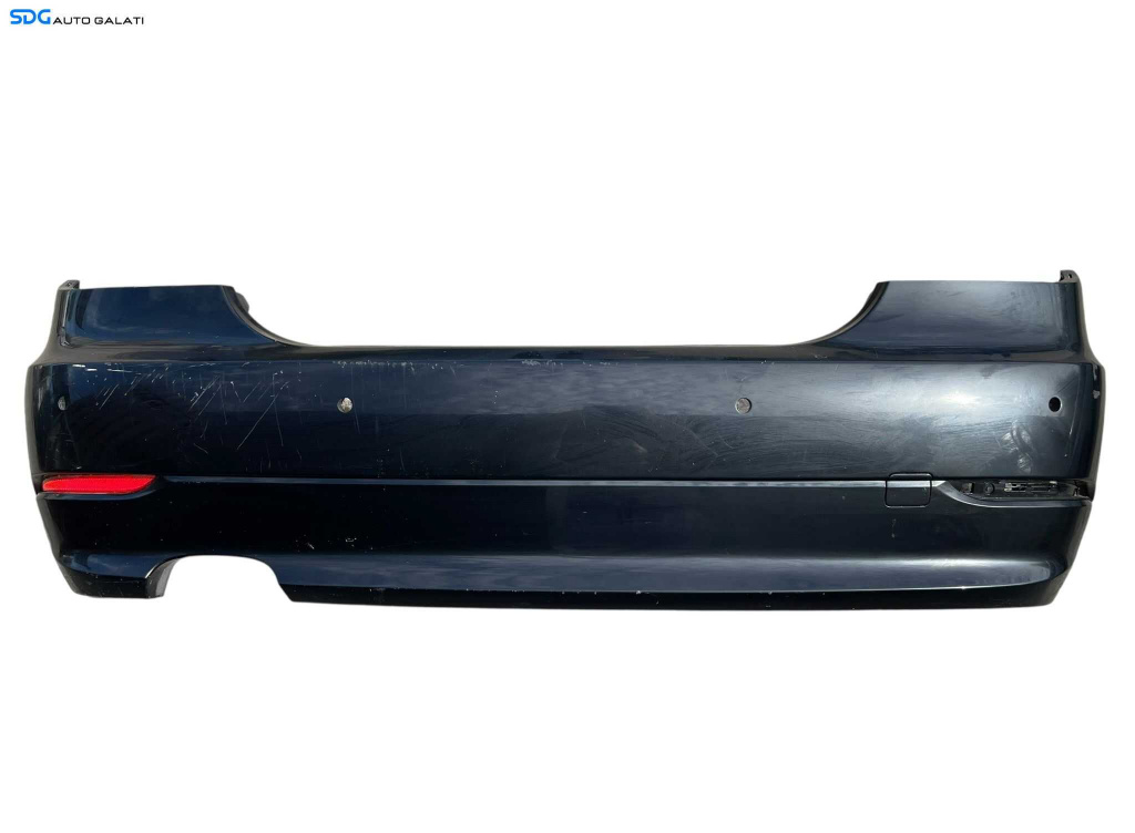 Bara Spoiler Spate cu Locas Senzori Parcare Culoare Blacksaphire BMW Seria 5 E60 LCI Facelift 2007 - 2010 Cod 7178873 717887310 [B4570]